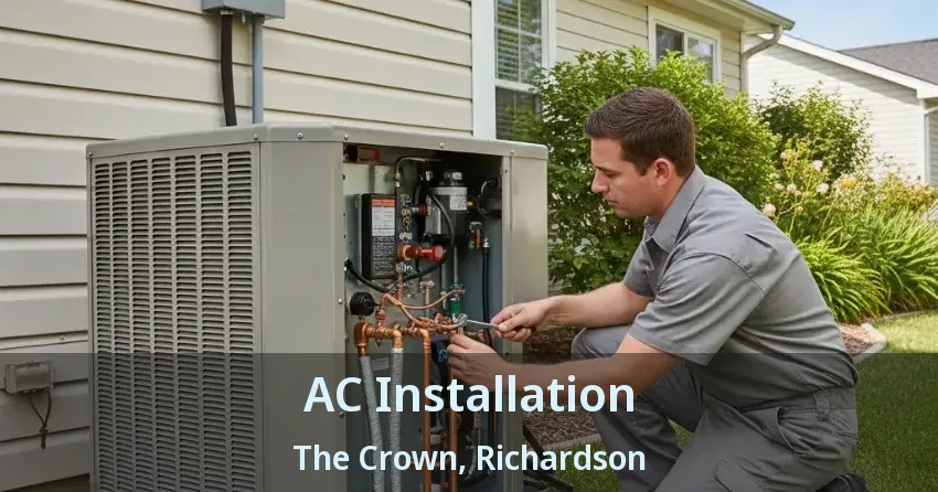 AC Installation The Crown, Richardson - TX AC Installation The Crown, Richardson - TX