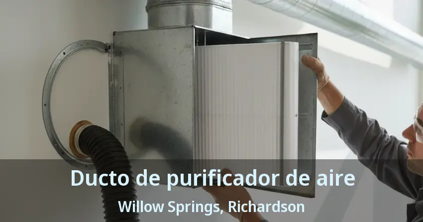 Ducto de purificador de aire Willow Springs, Richardson - TX Ducto de purificador de aire Willow Springs, Richardson - TX