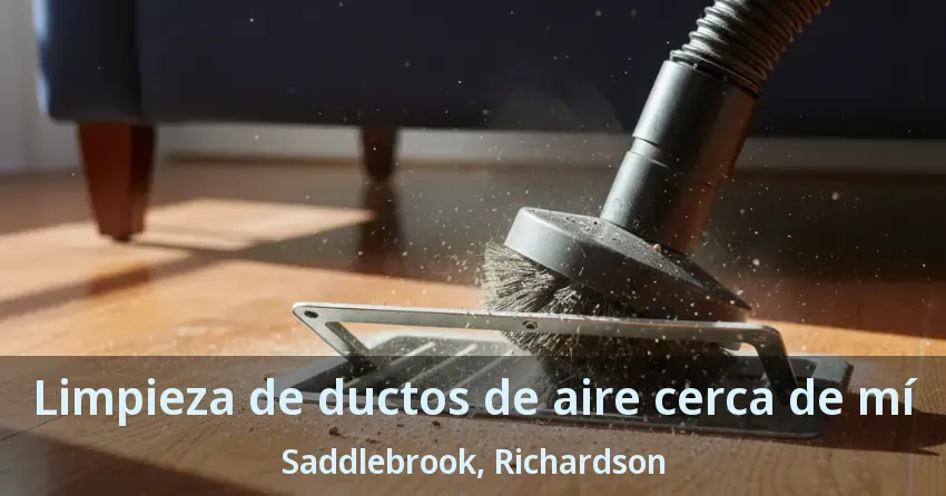 Limpieza de ductos de aire cerca de mí Saddlebrook, Richardson - TX