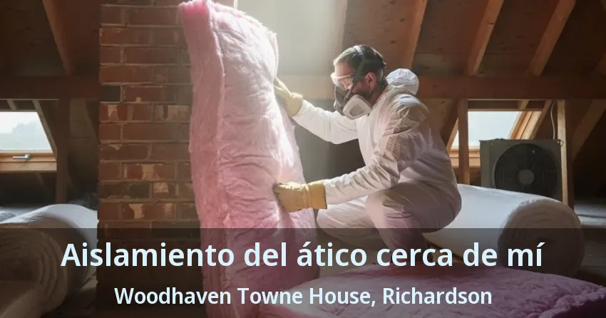 Aislamiento del ático cerca de mí Woodhaven Towne House, Richardson - TX Aislamiento del ático cerca de mí Woodhaven Towne House, Richardson - TX