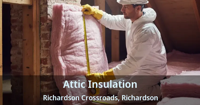 Attic Insulation Richardson Crossroads, Richardson - TX