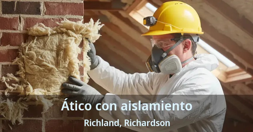Ático con aislamiento Richland, Richardson - TX