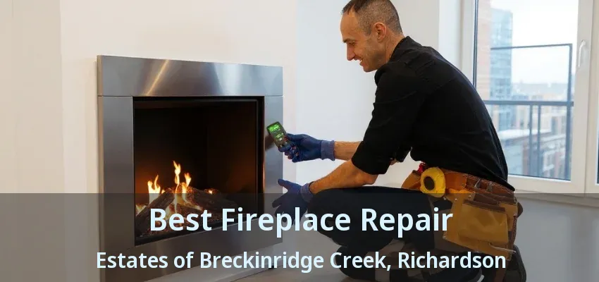 Best Fireplace Repair Estates of Breckinridge Creek, Richardson - TX