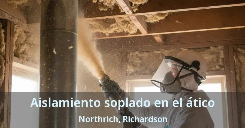 Aislamiento soplado en el ático Northrich, Richardson - TX Aislamiento soplado en el ático Northrich, Richardson - TX