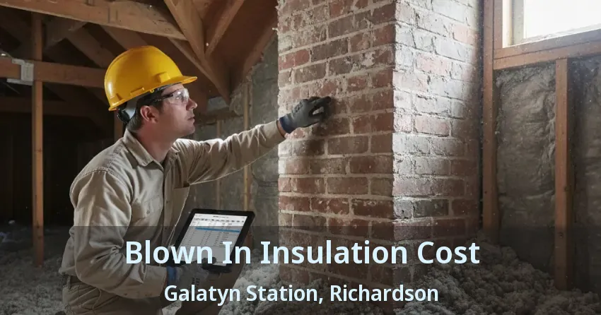 Blown In Insulation Cost Galatyn Station, Richardson - TX Blown In Insulation Cost Galatyn Station, Richardson - TX