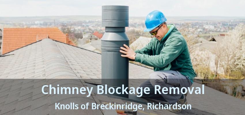 Chimney Blockage Removal Knolls of Breckinridge, Richardson - TX