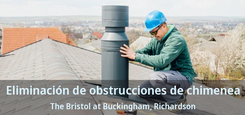 Eliminación de obstrucciones de chimenea The Bristol at Buckingham, Richardson - TX