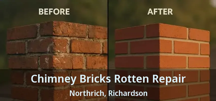 Chimney Bricks Rotten Repair Northrich, Richardson - TX