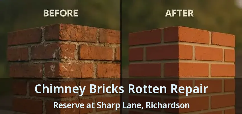 Chimney Bricks Rotten Repair Reserve at Sharp Lane, Richardson - TX