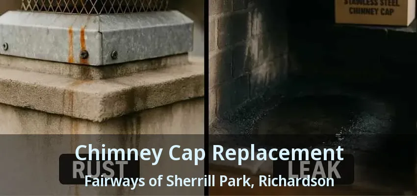 Chimney Cap Replacement Fairways of Sherrill Park, Richardson - TX