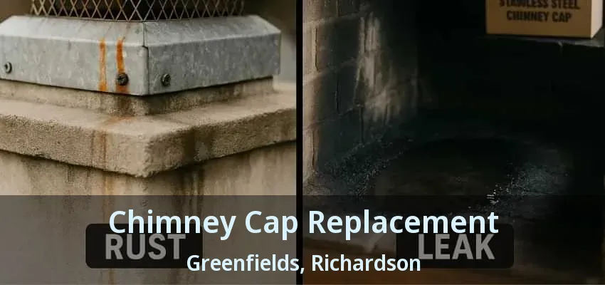 Chimney Cap Replacement Greenfields, Richardson - TX