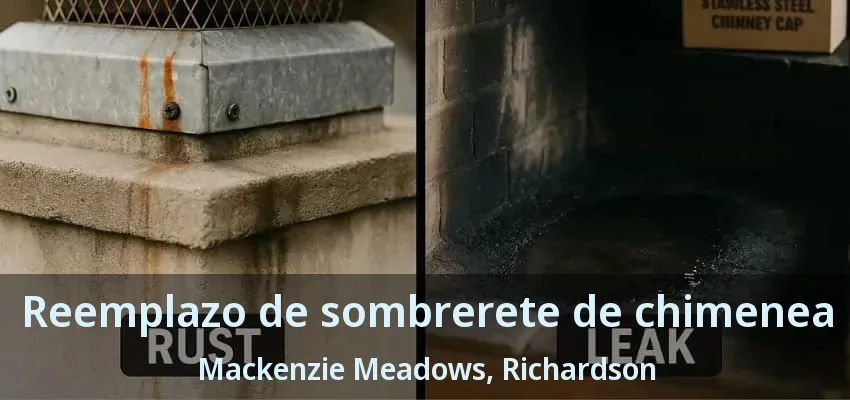 Reemplazo de sombrerete de chimenea Mackenzie Meadows, Richardson - TX