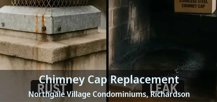 Chimney Cap Replacement Northgale Village Condominiums, Richardson - TX