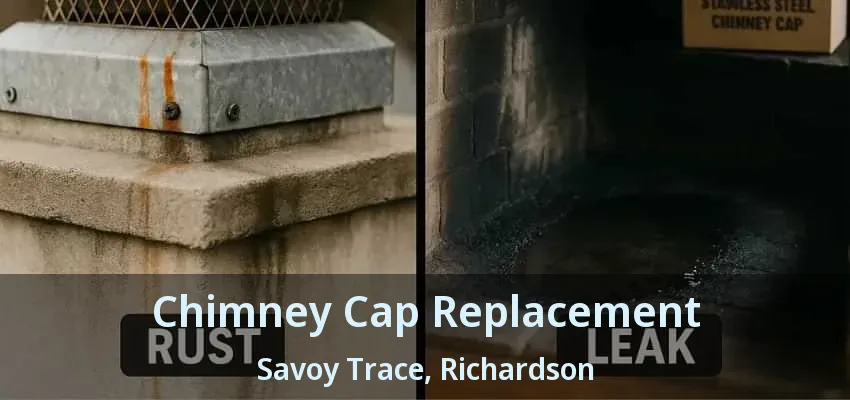 Chimney Cap Replacement Savoy Trace, Richardson - TX