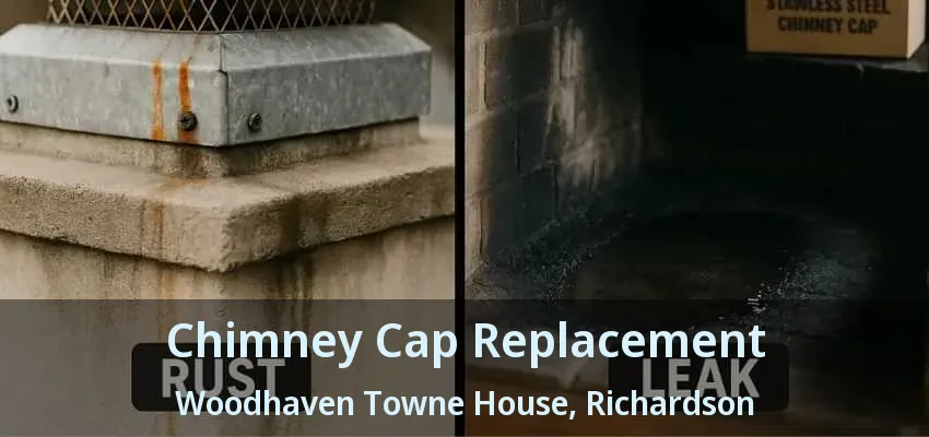 Chimney Cap Replacement Woodhaven Towne House, Richardson - TX