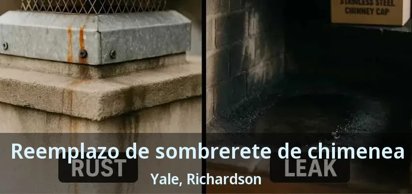 Reemplazo de sombrerete de chimenea Yale, Richardson - TX Reemplazo de sombrerete de chimenea Yale, Richardson - TX