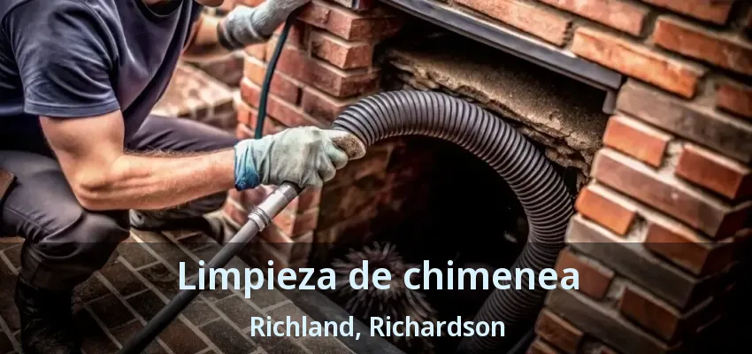 Limpieza de chimenea Richland, Richardson - TX
