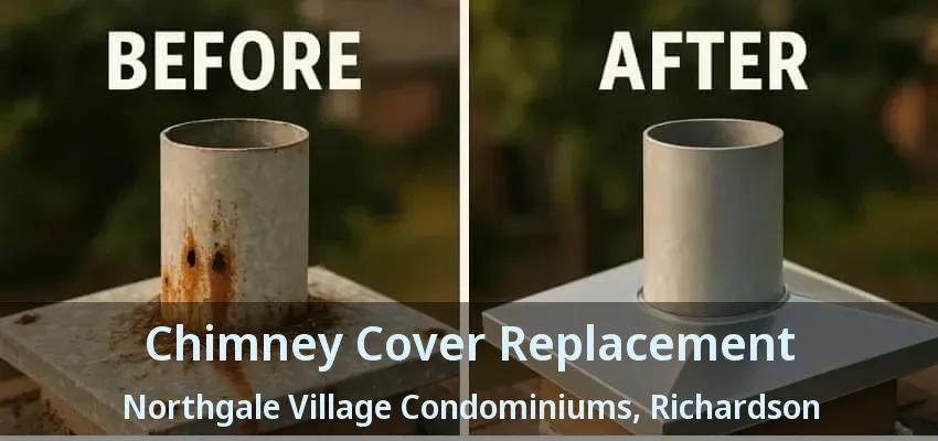 Chimney Cover Replacement Northgale Village Condominiums, Richardson - TX
