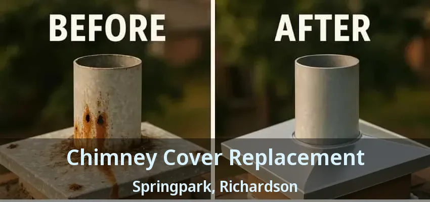 Chimney Cover Replacement Springpark, Richardson - TX