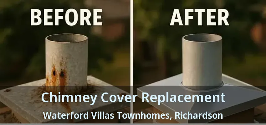 Chimney Cover Replacement Waterford Villas Townhomes, Richardson - TX