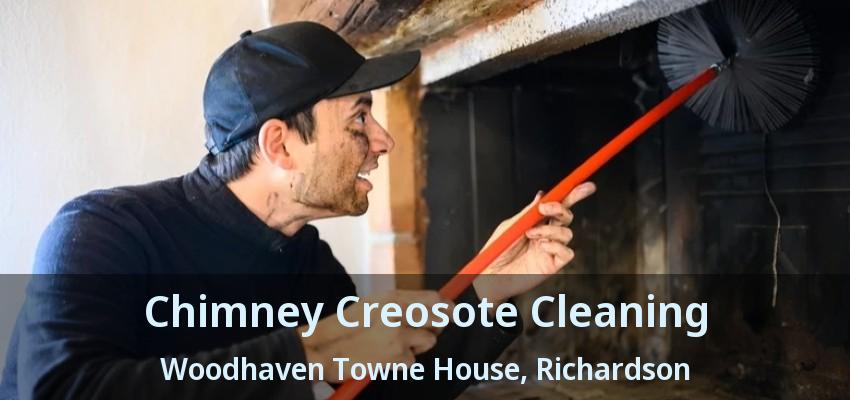 Chimney Creosote Cleaning Woodhaven Towne House, Richardson - TX