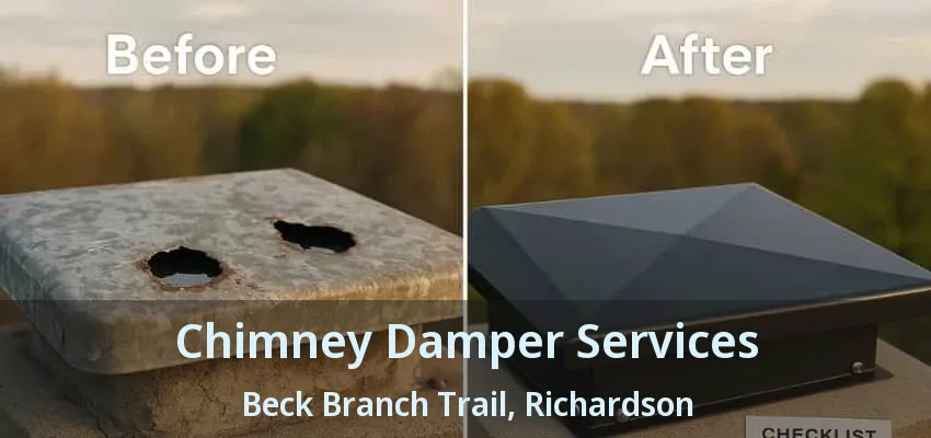 Chimney Damper Services Beck Branch Trail, Richardson - TX