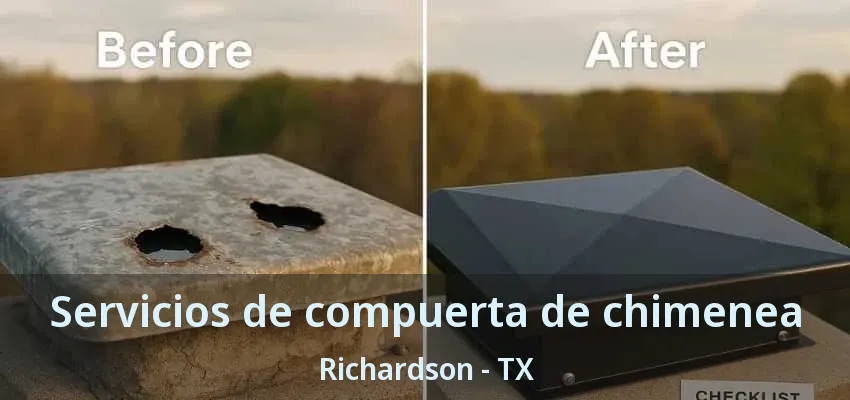 Servicios de compuerta de chimenea Richardson - TX Servicios de compuerta de chimenea Richardson - TX