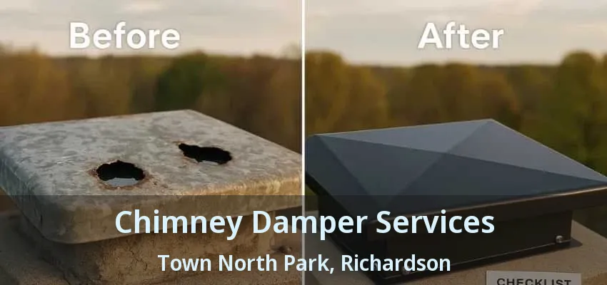 Chimney Damper Services Town North Park, Richardson - TX