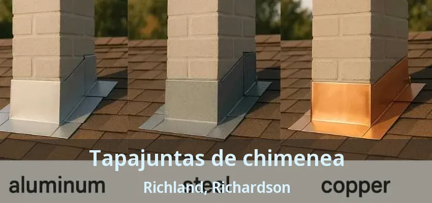Tapajuntas de chimenea Richland, Richardson - TX