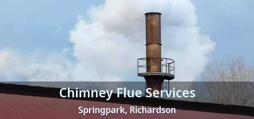 Chimney Flue Services Springpark, Richardson - TX