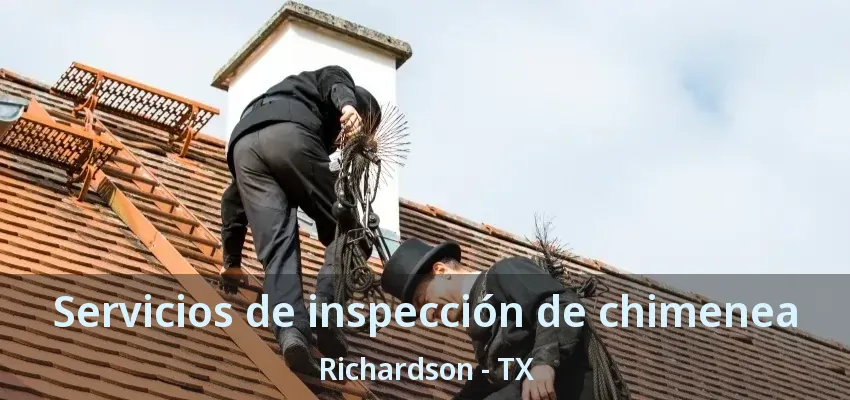 Servicios de inspección de chimenea Richardson - TX