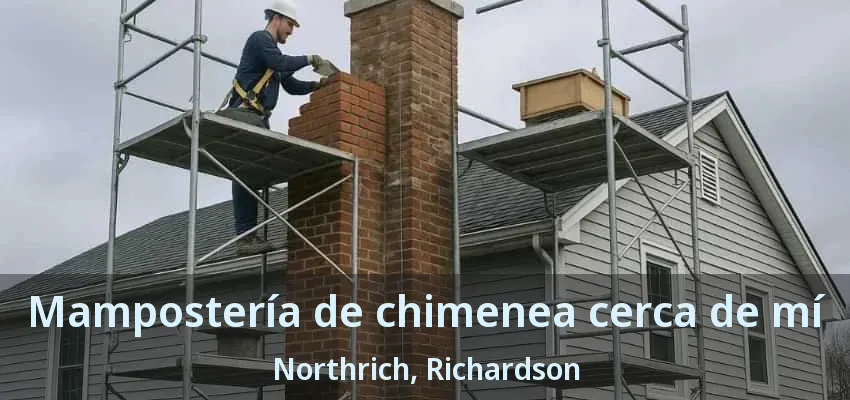 Mampostería de chimenea cerca de mí Northrich, Richardson - TX
