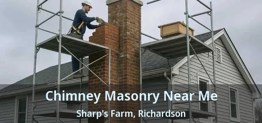 Chimney Masonry Near Me Sharp's Farm, Richardson - TX