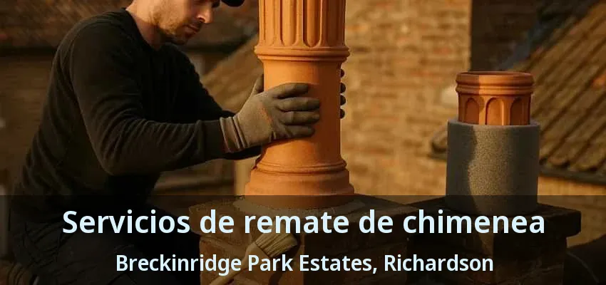 Servicios de remate de chimenea Breckinridge Park Estates, Richardson - TX
