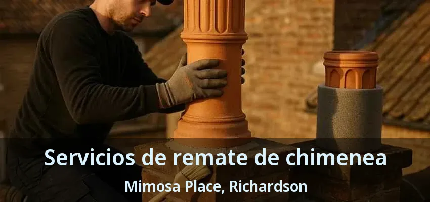Servicios de remate de chimenea Mimosa Place, Richardson - TX