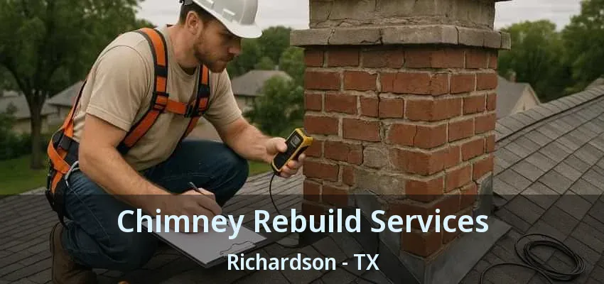 Chimney Rebuild Services Richardson - TX