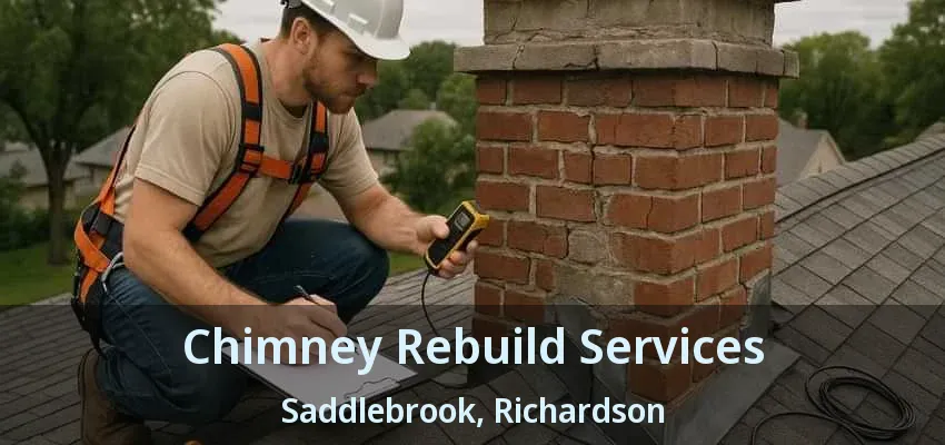 Chimney Rebuild Services Saddlebrook, Richardson - TX
