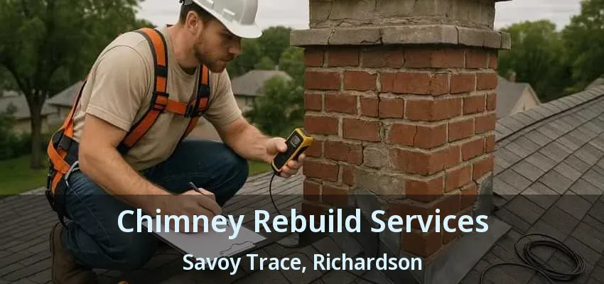 Chimney Rebuild Services Savoy Trace, Richardson - TX