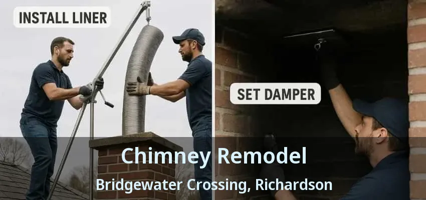 Chimney Remodel Bridgewater Crossing, Richardson - TX