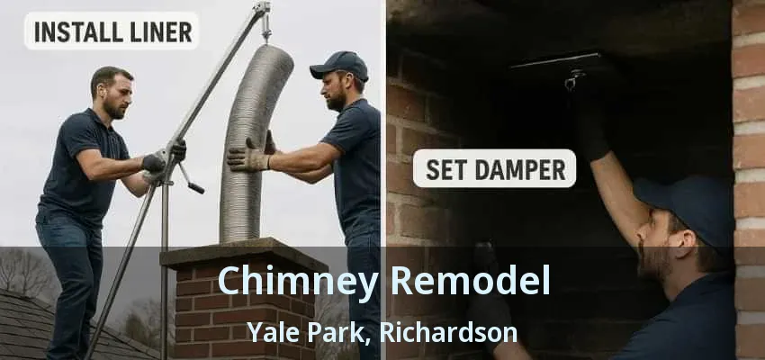 Chimney Remodel Yale Park, Richardson - TX