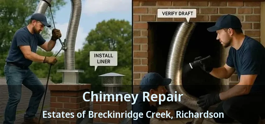 Chimney Repair Estates of Breckinridge Creek, Richardson - TX