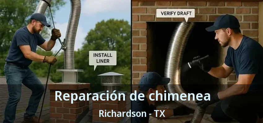 Reparación de chimenea Richardson - TX