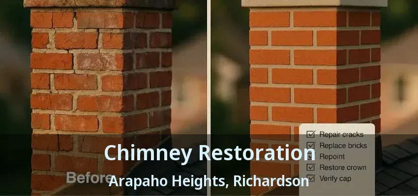 Chimney Restoration Arapaho Heights, Richardson - TX
