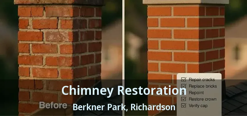 Chimney Restoration Berkner Park, Richardson - TX