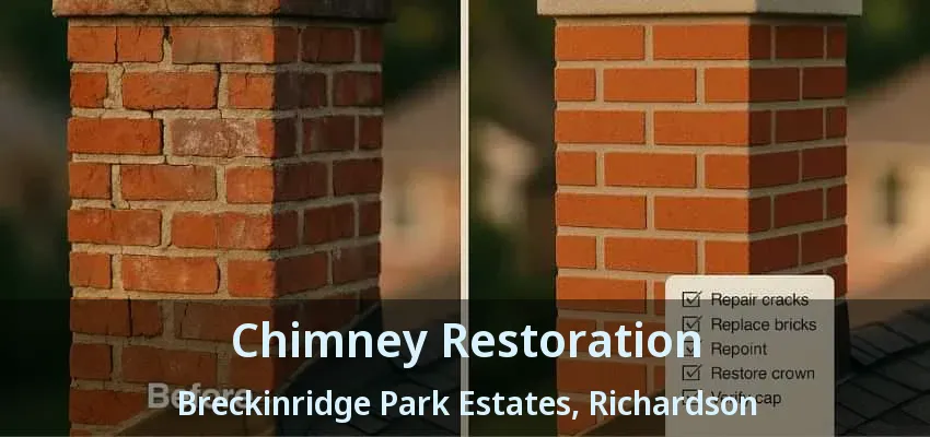 Chimney Restoration Breckinridge Park Estates, Richardson - TX