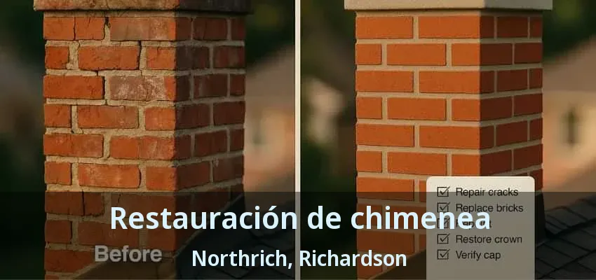 Restauración de chimenea Northrich, Richardson - TX