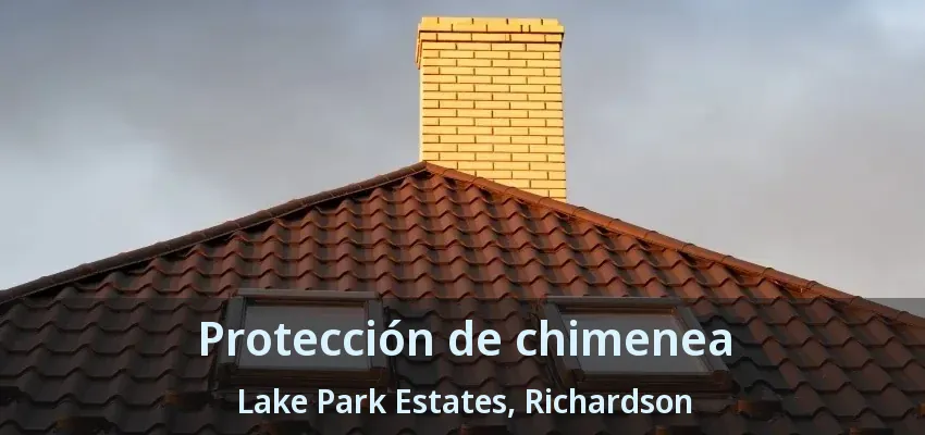 Protección de chimenea Lake Park Estates, Richardson - TX