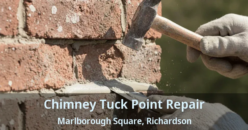 Chimney Tuck Point Repair Marlborough Square, Richardson - TX