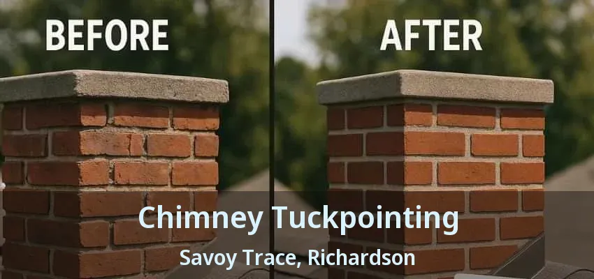 Chimney Tuckpointing Savoy Trace, Richardson - TX