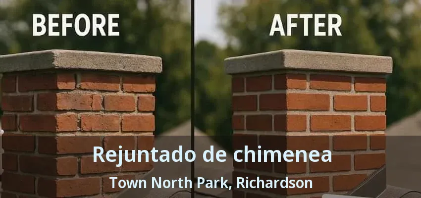 Rejuntado de chimenea Town North Park, Richardson - TX